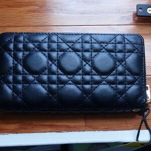 Black Quilted Wallet